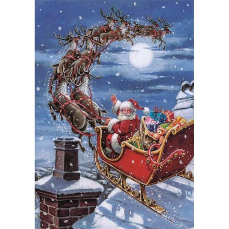 Puzzle 500 pieces - Midnight Sleigh Ride