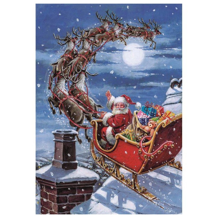 Puzzle 500 pieces - Midnight Sleigh Ride