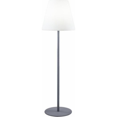 Lampadaire lumineux extérieur - LUMISKY - 150cm - Acier et polyéthyl