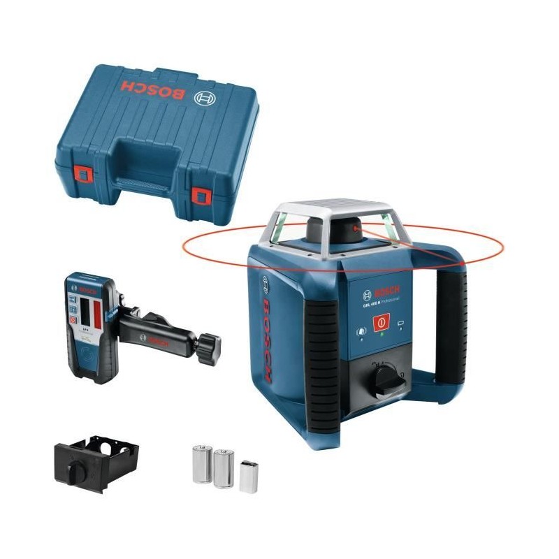 Laser rotatif Bosch Professional GRL 400 H - Portée 400 metres de dia Laser rotatif Bosch Professional GRL 400 H - Portée 400 metres de dia