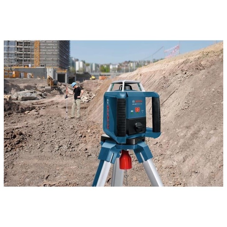 Laser rotatif Bosch Professional GRL 400 H - Portée 400 metres de diametre - 0601061800 Laser rotatif Bosch Professional GRL 400 H - Portée 400 metres de diametre - 0601061800