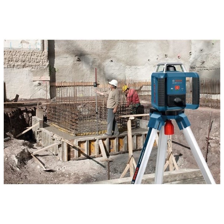 Laser rotatif Bosch Professional GRL 400 H - Portée 400 metres de diametre - 0601061800 Laser rotatif Bosch Professional GRL 400 H - Portée 400 metres de diametre - 0601061800