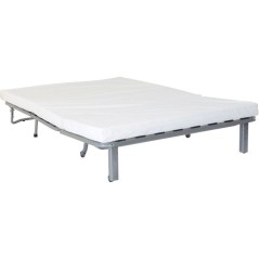 CONFORTEAM - DREAM - Matelas pour BZ - 187 x 124 x 13 cm - Ep. 13 cm - Blanc