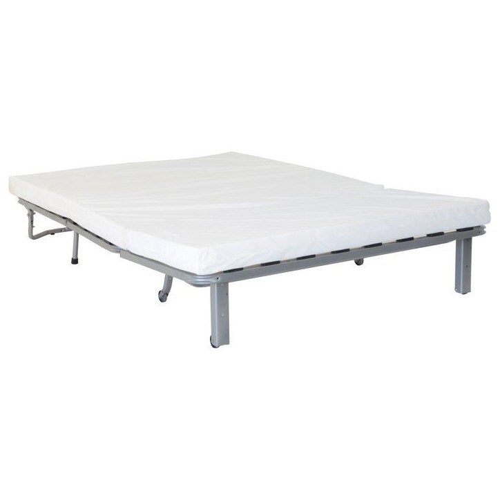 CONFORTEAM - DREAM - Matelas pour BZ - 187 x 124 x 13 cm - Ep. 13 cm - Blanc