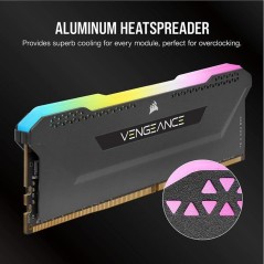 Mémoire RAM - CORSAIR - Vengeance RGB Pro SL DDR4 - 16GB 2x8GB DIMM -
