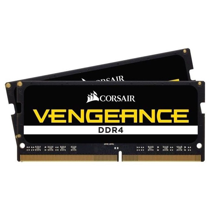 CORSAIR Mémoire PC Portable DDR4 - Vengeance 16 Go (1 x 16 Go) - 2400 MHz - CAS 16 (CMSX16GX4M1A2400C16)