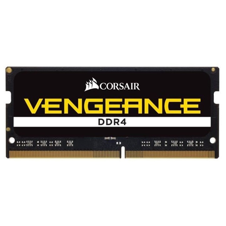 CORSAIR Mémoire PC Portable DDR4 - Vengeance 16 Go (1 x 16 Go) - 2400 MHz - CAS 16 (CMSX16GX4M1A2400C16)