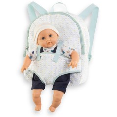Mes Accessoires Poupons 30cm - COROLLE - Sac a dos Porte-Poupon - Moti