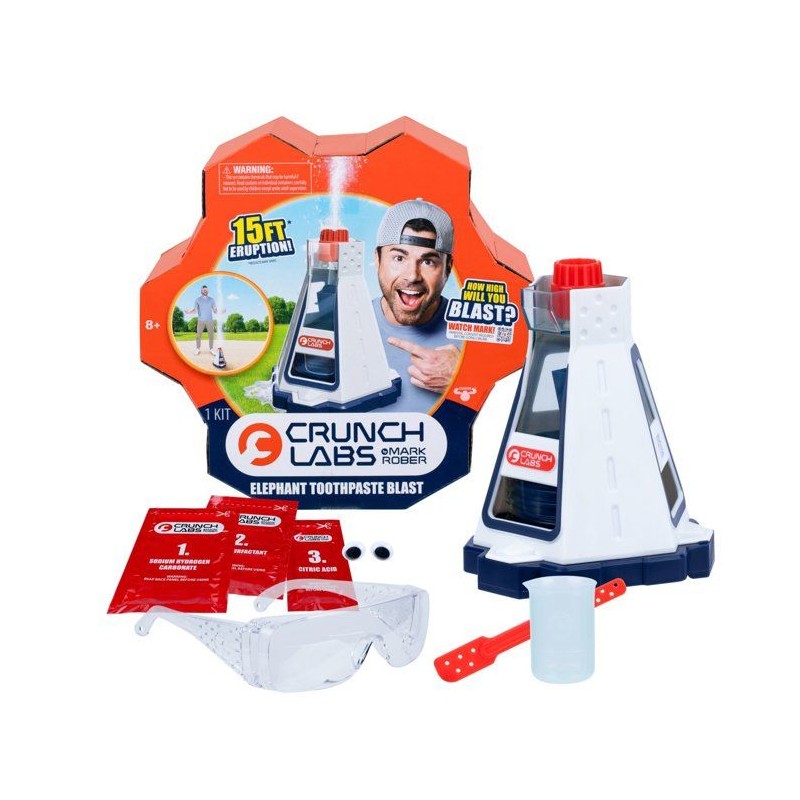 Kit scientifique - CRUNCHLABS - Elephant Toothpaste - Explosion mousse