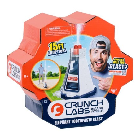 Kit scientifique - CRUNCHLABS - Elephant Toothpaste - Explosion mousse - Expérience