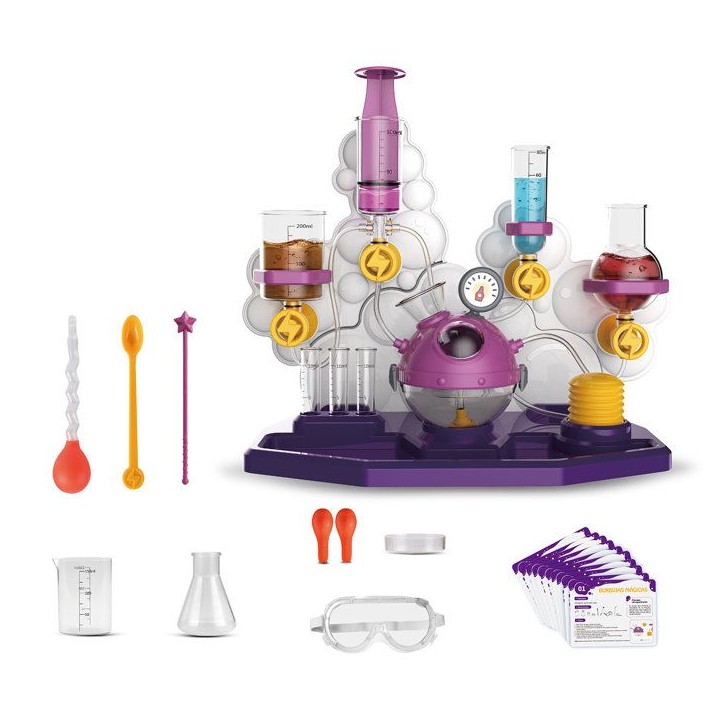 Canal Toys - So Science - Super labo d'expériences Bubble Science avec 20 activités scientifiques - COS 006 Canal Toys - So Science - Super labo d'expériences Bubble Science avec 20 activités scientifiques - COS 006