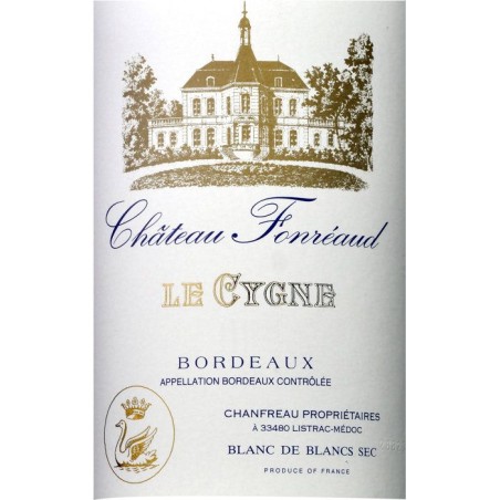 Château Fonréaud Le Cygne 2023 Bordeaux - Vin blanc de Bordeaux