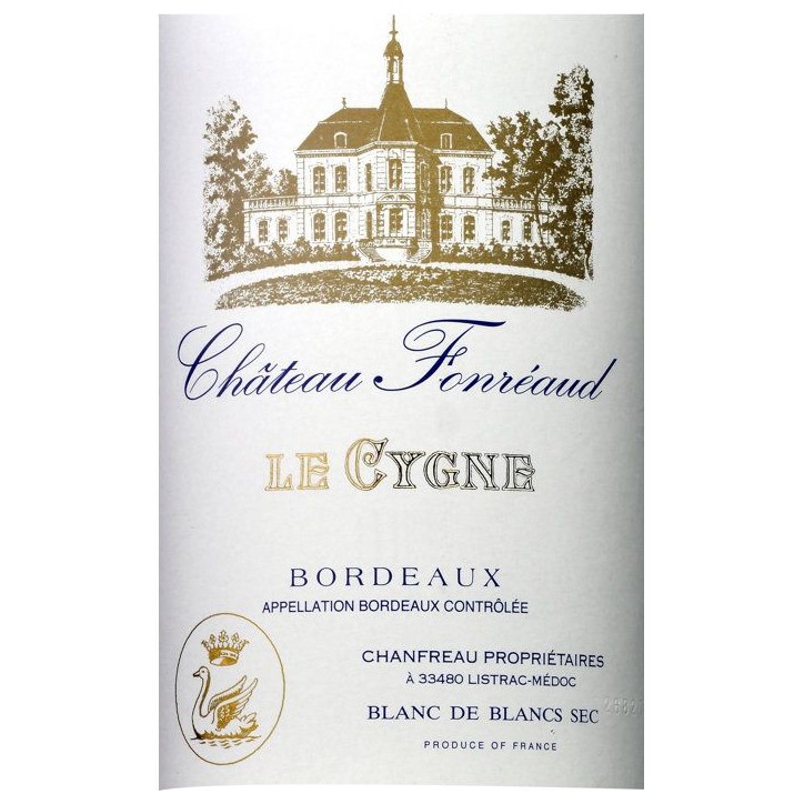 Château Fonréaud Le Cygne 2023 Bordeaux - Vin blanc de Bordeaux