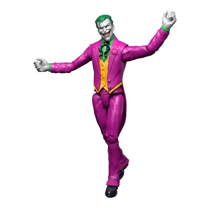Figurine articulée - DC Premier - Le Joker 16,5 cm - 22 points d'articulation - Arme Dents claquantes - Des 4 ans Figurine articulée - DC Premier - Le Joker 16,5 cm - 22 points d'articulation - Arme Dents claquantes - Des 4 ans