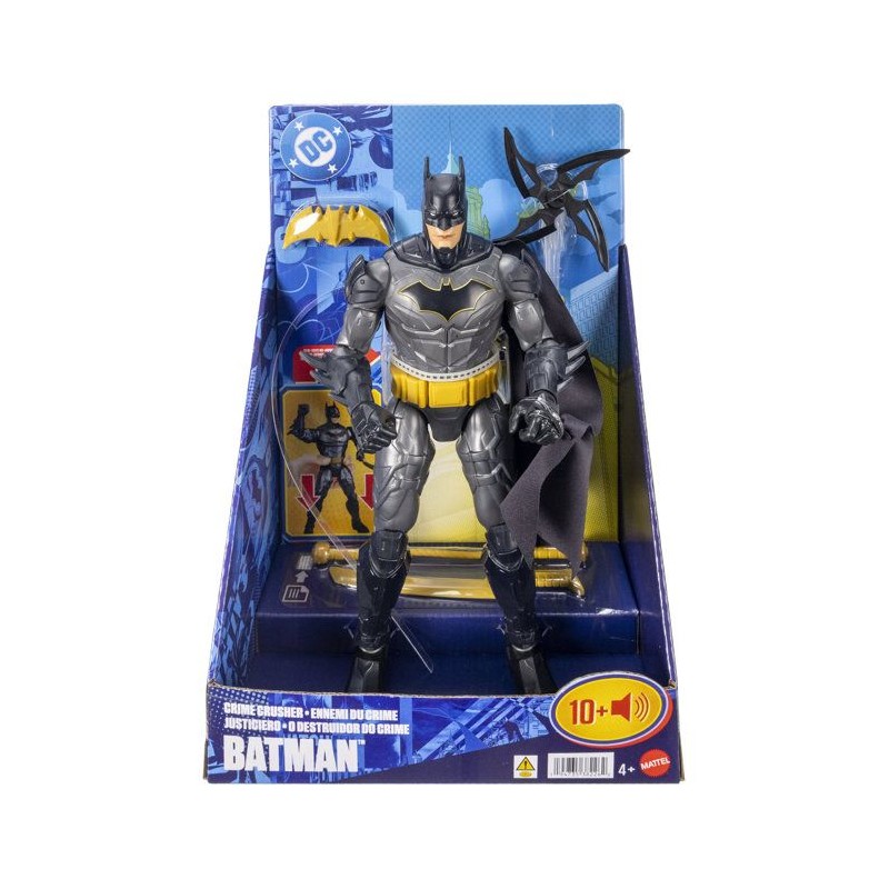 Figurine articulée - DC - Batman Ennemi du Crime 30 cm - Plus de 25 s