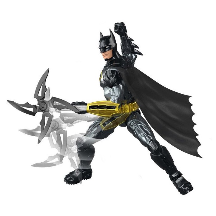 Figurine articulée - DC - Batman Ennemi du Crime 30 cm - Plus de 25 sons et phrases - 4 armes incluses - Des 4 ans Figurine articulée - DC - Batman Ennemi du Crime 30 cm - Plus de 25 sons et phrases - 4 armes incluses - Des 4 ans