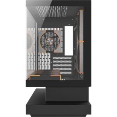 Boîtier PC - DARKFLASH - FLOATRON F1 - Noir - Cube - Format M-ATX