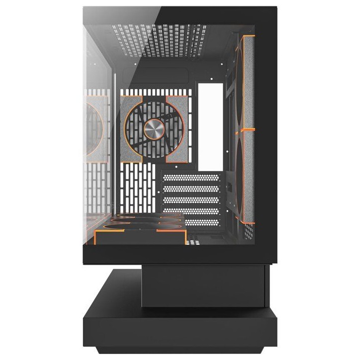 Boîtier PC - DARKFLASH - FLOATRON F1 - Noir - Cube - Format M-ATX Boîtier PC - DARKFLASH - FLOATRON F1 - Noir - Cube - Format M-ATX