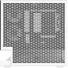 Boîtier PC - DARKFLASH - FLOATRON F1 - Blanc/Noir - Cube - Format M-A