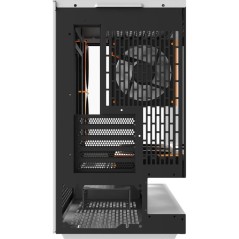 Boîtier PC - DARKFLASH - FLOATRON F1 - Blanc/Noir - Cube - Format M-A