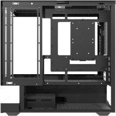 Boîtier PC - DARKFLASH - FLOATRON F1 - Blanc/Noir - Cube - Format M-A