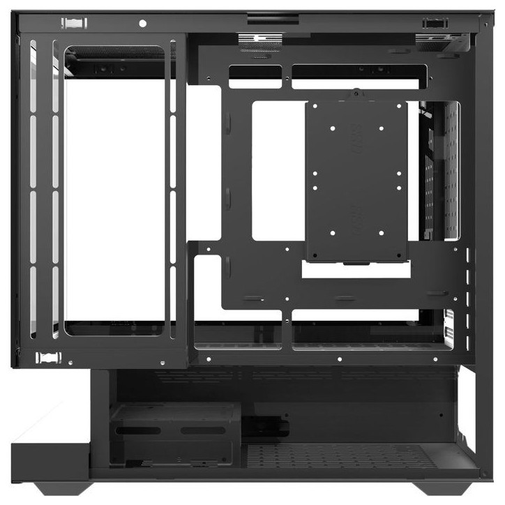 Boîtier PC - DARKFLASH - FLOATRON F1 - Blanc/Noir - Cube - Format M-ATX Boîtier PC - DARKFLASH - FLOATRON F1 - Blanc/Noir - Cube - Format M-ATX