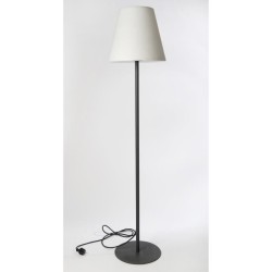 Lampadaire lumineux extérieur - LUMISKY - 150cm - Acier et polyéthyl