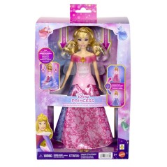 Poupée mannequin - Disney - Aurore et sa Robe Magique lumineuse - Cha