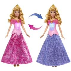 Poupée mannequin - Disney - Aurore et sa Robe Magique lumineuse - Cha