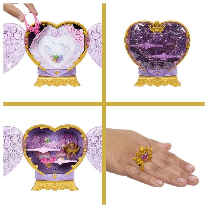 Poupée mannequin - Disney - Raiponce Jewel Reveal avec 8 surprises - Boîte a bijoux incluse - Des 3 ans Poupée mannequin - Disney - Raiponce Jewel Reveal avec 8 surprises - Boîte a bijoux incluse - Des 3 ans