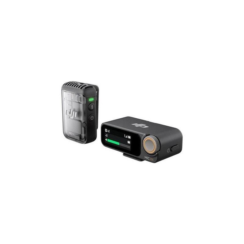 DJI Mic 2 (1 TX + 1 RX) - Audio HD - Réduction de bruit