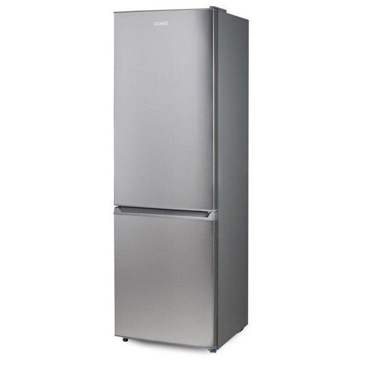 Réfrigérateur combiné avec congélateur - DOMO - DO91336C - 2 portes - 310 L - 60 cm - 35 dB - Inox Réfrigérateur combiné avec congélateur - DOMO - DO91336C - 2 portes - 310 L - 60 cm - 35 dB - Inox