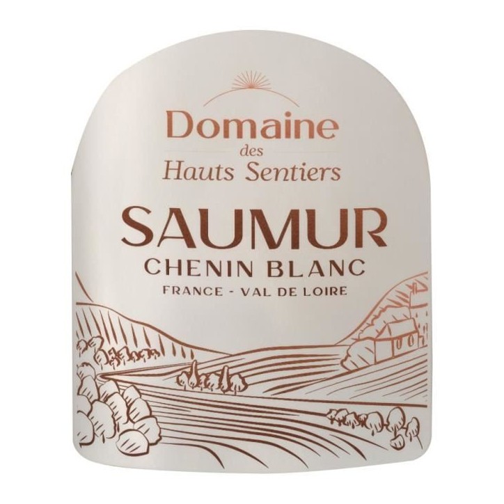 Domaine des Hauts Sentiers 2025 Saumur - Vin blanc de Loire