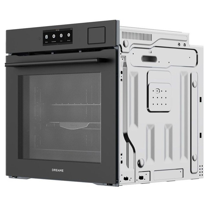 Four encastrable vapeur - DREAME - Z6000 (OZ60) - noir - émail - porte froide - 81 L 60 cm Four encastrable vapeur - DREAME - Z6000 (OZ60) - noir - émail - porte froide - 81 L 60 cm