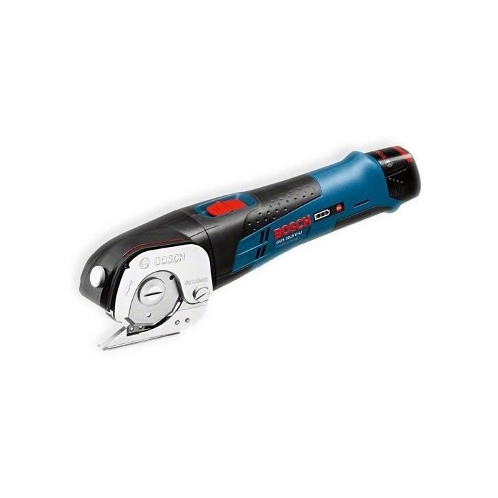 Ciseaux universels sans fil BOSCH GUS 10,8 V-LI - lame auto-affûtante - capacité de coupe 150m/Ah
