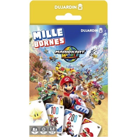 Mille bornes pocket - Jeu de société - DUJARDIN - Mario Kart World -