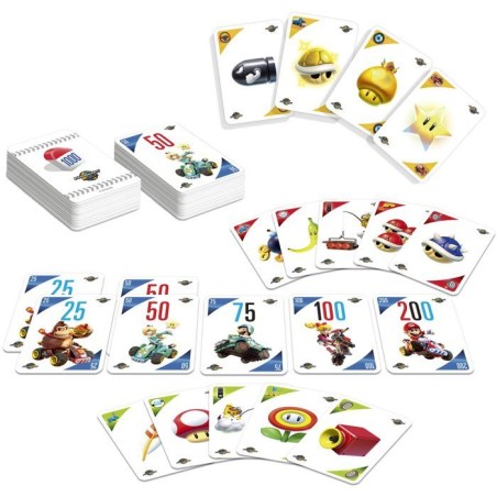 Mille bornes pocket - Jeu de société - DUJARDIN - Mario Kart World - 2 a 8 joueurs - Des 7 ans