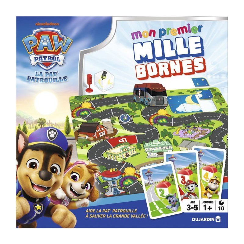 Mon premier mille bornes - Jeu de société - DUJARDIN - Pat'Patrouill