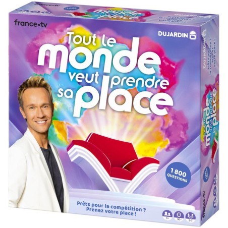 Tout le monde veut prendre sa place - Jeu de société - DUJARDIN - 3 a 7 joueurs - Des 7 ans