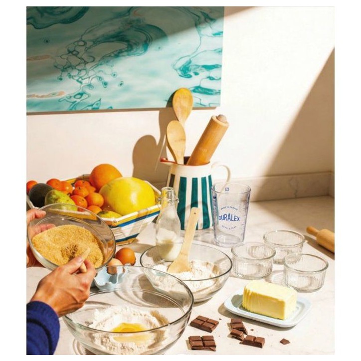 Service de table en verre - DURALEX - Gourmet Transparent - 12 pieces - Verre trempé - Transparent