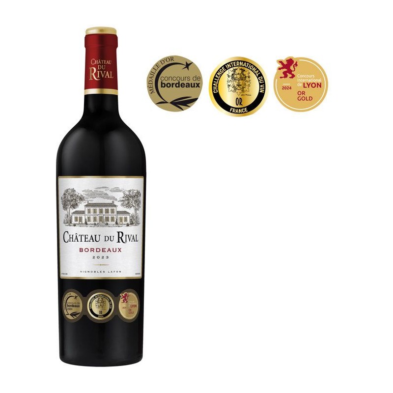 Château du Rival 2023 Bordeaux - Vin rouge de Bordeaux