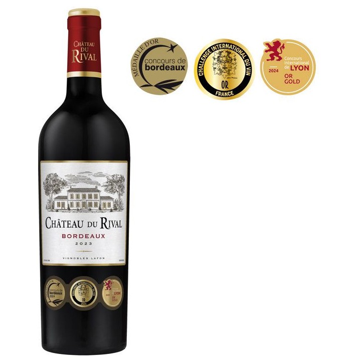 Château du Rival 2023 Bordeaux - Vin rouge de Bordeaux
