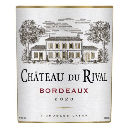 Château du Rival 2023 Bordeaux - Vin rouge de Bordeaux