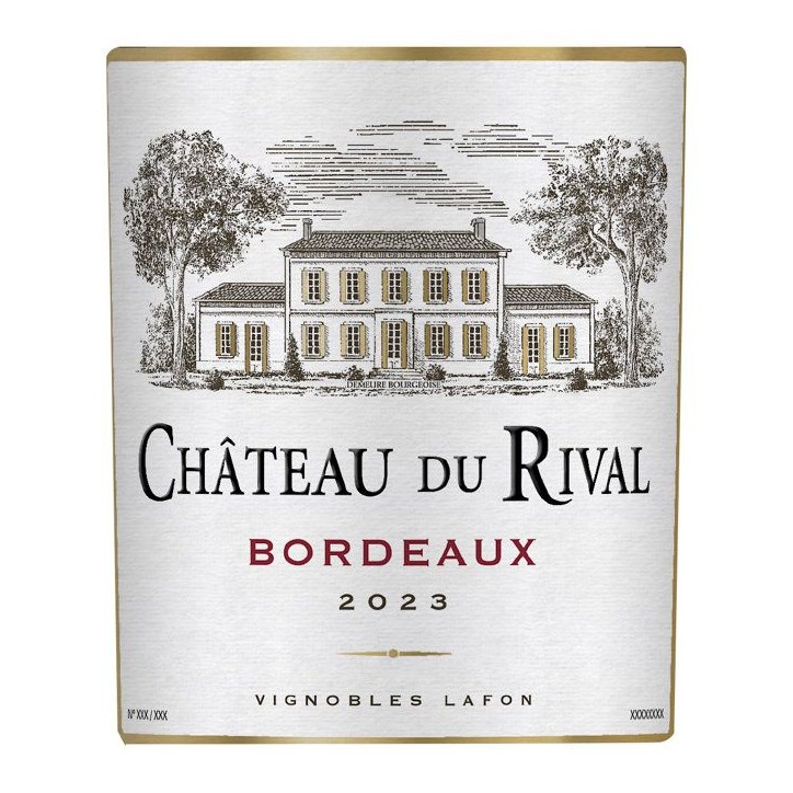 Château du Rival 2023 Bordeaux - Vin rouge de Bordeaux