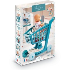 ECOIFFIER Vert Azur 1658 - Chariot + Poupon et accessoires - 18 mois - E