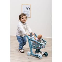 ECOIFFIER Vert Azur 1658 - Chariot + Poupon et accessoires - 18 mois -