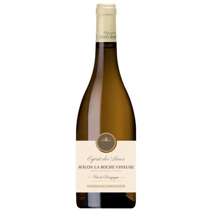 Esprit des Lieux Vignerons des Terres Secretes 2022 Mâcon La Roche Vineuse - Vin blanc de Bourgogne