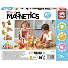 Jeu éducatif - EDUCA Magnetics - Construction 3D magnétique avec 61