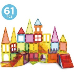 Jeu éducatif - EDUCA Magnetics - Construction 3D magnétique avec 61