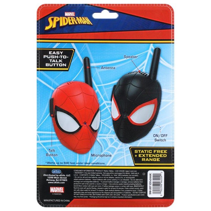 Talkie-walkie - EKIDS - Spiderman